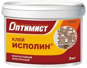 Клей "Исполин"влагостойкий для внутр/р "Оптимист" 3 кг