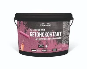Бетоноконтакт СУФФИКС 12 кг (48 шт/пал (36 шт/пал), 12 шт/слой)